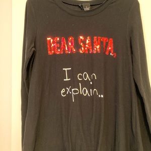 “Dear Santa” shirt